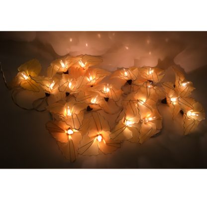 Yellow Hibiscus String Lights